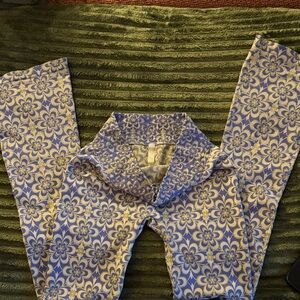 Floral Patterned Pants